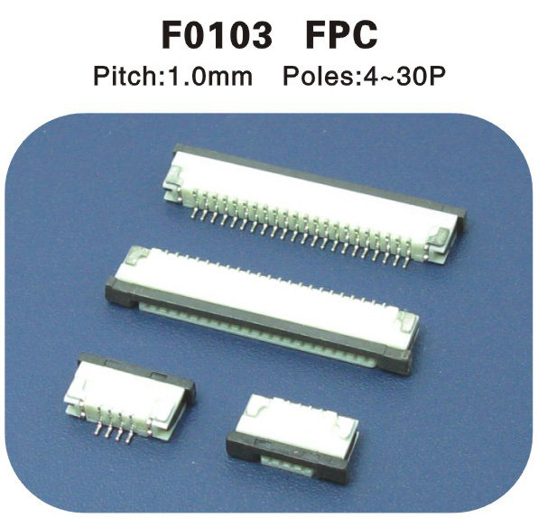 FPC1.0連接（jiē）器4-30p F0103