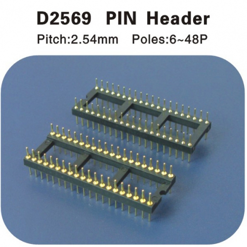  PIN Header IC角度連接器（qì） D2569