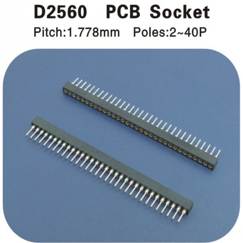  PCB Socket 1.778圓孔排母 D2560