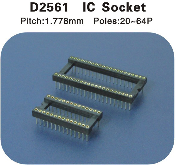 IC Socket角度（dù）連接器 D2561